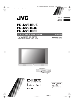 JVC PD-42V31BUE Manuel utilisateur