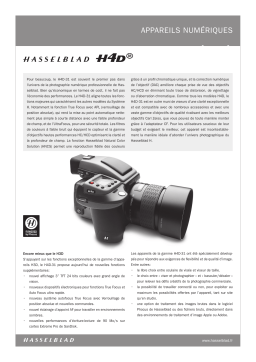 Hasselblad H4D 31 Manuel utilisateur