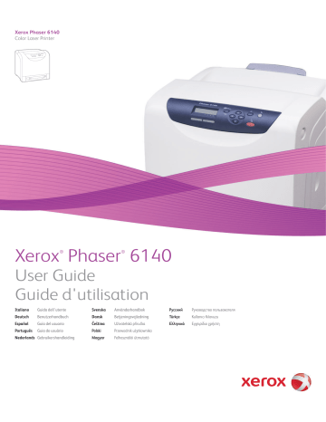 Xerox 6140 Phaser Mode d'emploi | Fixfr