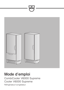 V-ZUG 51098 CombiCooler+Coole Manuel utilisateur