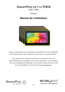 Easypix SmartPad EP772 Neo Manuel utilisateur