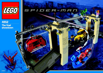 Guide d'installation | Lego 4852 Spider-Man vs. Green Goblin Manuel utilisateur | Fixfr