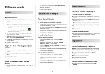 Manuel du propriétaire | Lexmark CX860 Manuel utilisateur | Fixfr