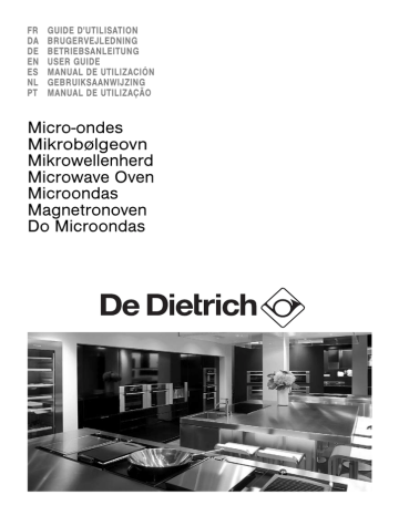 Une information important | De Dietrich DMG7129X Micro-ondes Manuel utilisateur | Fixfr