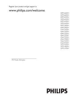 Philips 32PFL3805H Manuel utilisateur