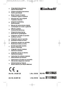 EINHELL 48 S B-S Manuel utilisateur