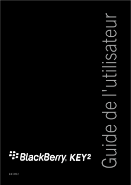 Blackberry KEY2KEY2 LITEKEY 2 Manuel utilisateur