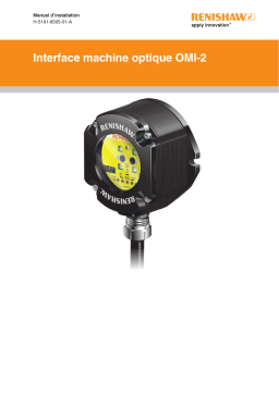 Renishaw OMI-2 optical machine interface Guide d'installation