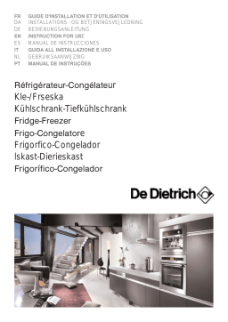 De Dietrich DKA869X American-Style Fridge Manuel utilisateur