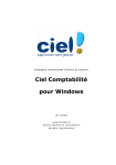 Ciel COMPTABILITE 11 Manuel utilisateur