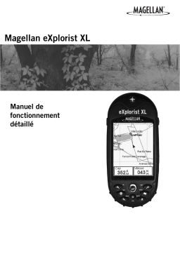 Magellan eXplorist XL Manuel utilisateur
