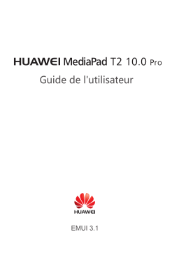 Huawei MediaPad T2 10.0 Pro Manuel utilisateur