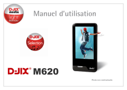 D-JIX M620 Manuel utilisateur