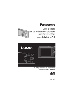 Panasonic DMC ZX1 Mode d'emploi