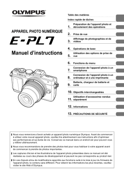 Olympus OM-D E-M10 MARK II Manuel utilisateur