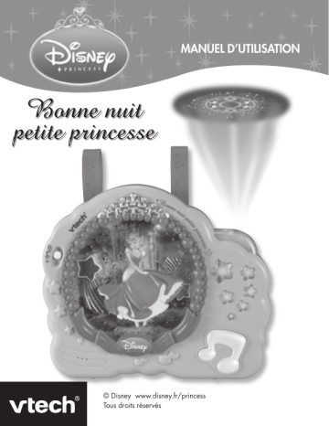 Manuel du propriétaire | VTech BONNE NUIT PETITES PRINCESSES Manuel utilisateur | Fixfr