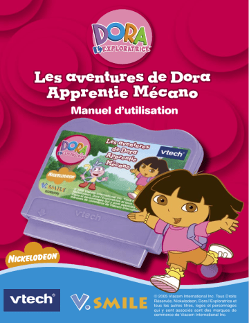 Manuel du propriétaire | VTech JEU V.SMILE DORA L EXPLORATRICE Manuel utilisateur | Fixfr