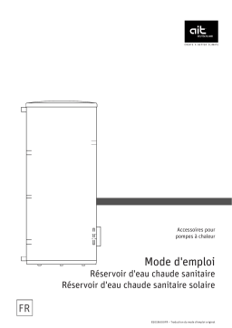 Alpha innotec WWS SWWS Manuel utilisateur