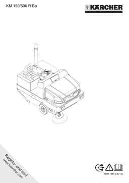 Kärcher KM 150 500 R BP Manuel utilisateur