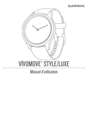 Vivomove Luxe | Garmin Vivomove Style Manuel utilisateur | Fixfr