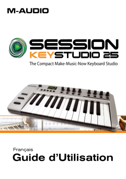 M-Audio Session KeyStudio 25 Manuel utilisateur