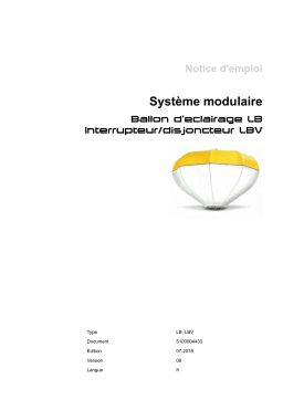 Wacker Neuson LBV120/60 US Light Balloon Manuel utilisateur