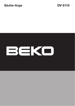 Beko WDPS72051W3WDW85120 Manuel utilisateur