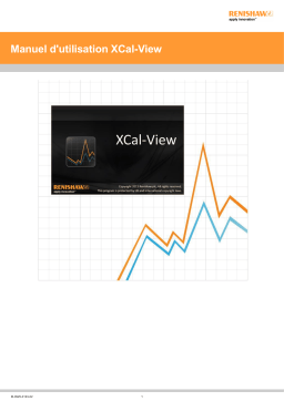 Renishaw XCal-View Mode d'emploi