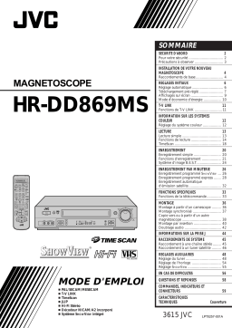 JVC HR-DD869MS Manuel utilisateur