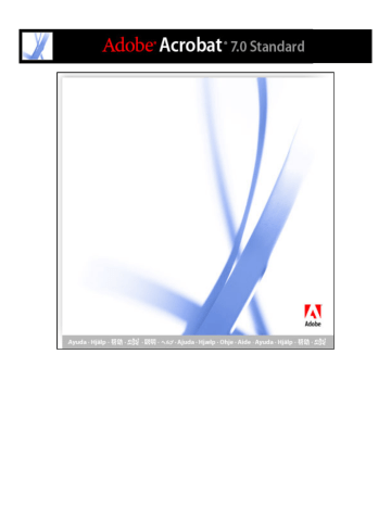 Adobe Acrobat 7 Standard Mode d'emploi | Fixfr