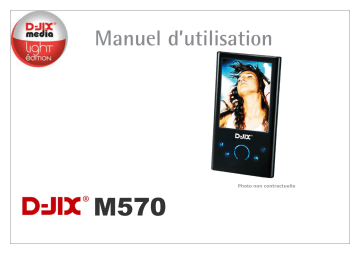 D-JIX M570 Manuel utilisateur | Fixfr