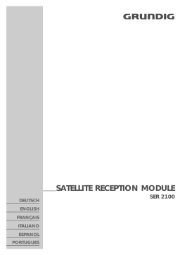 Manuel GRUNDIG SER 2100 | Chat IA & PDF