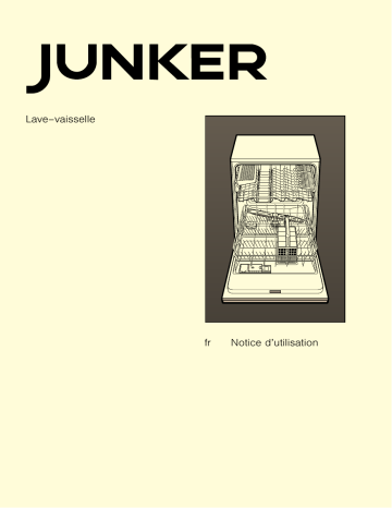 Manuel du propriétaire | Junker JS05IX50 Manuel utilisateur | Fixfr