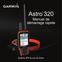 Garmin Astro 320 DC40 Manuel utilisateur