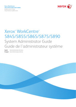 Xerox WORKCENTRE 5845 5855 Manuel utilisateur