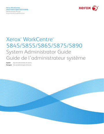 Manuel du propriétaire | Xerox WORKCENTRE 5845 5855 Manuel utilisateur | Fixfr