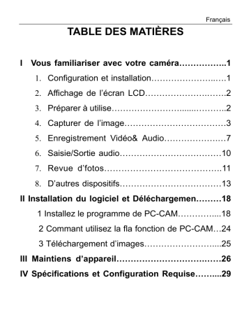 Vivitar Vivicam 5399 Mode d'emploi | Fixfr