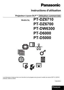 Panasonic PT-DZ6700 Manuel utilisateur