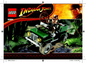 Manuel du propriétaire | Lego Brickmaster - Indiana Jones 20004 Manuel utilisateur | Fixfr