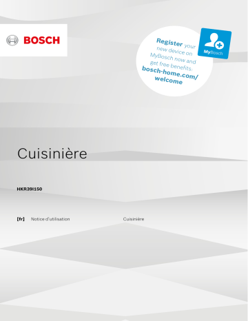 Manuel du propriétaire | Bosch HGG223120F Manuel utilisateur | Fixfr