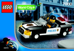 Lego 7030 Squad Car Manuel utilisateur