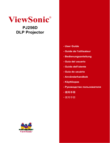 Manuel du propriétaire | ViewSonic PJ256D Manuel utilisateur | Fixfr