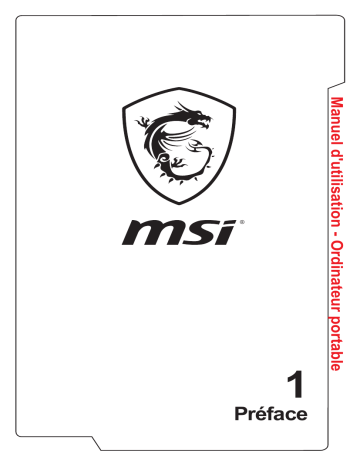 Manuel du propriétaire | MSI GT73VR 7RE-492FR TITANGT73VR 7RE-493FR TITANGT73VR 7RF-475FR TITAN PRO 4K Manuel utilisateur | Fixfr