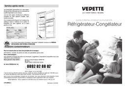 Vedette RS267M Manuel utilisateur