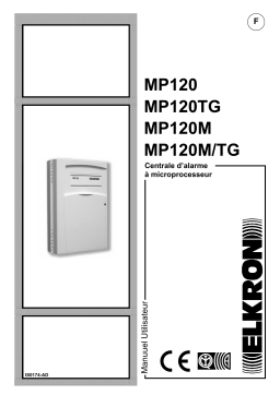 Elkron MP 120 Manuel utilisateur