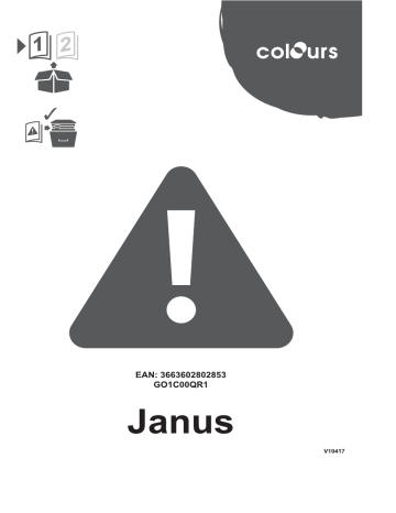 Colours Janus Mode d'emploi | Fixfr