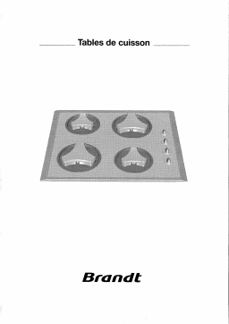 Brandt HFF92B1E Manuel utilisateur