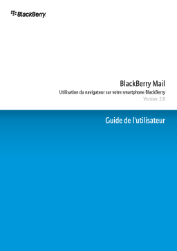 Blackberry MAIL Manuel utilisateur