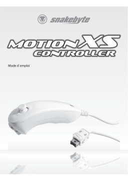 Snakebyte MOTION XS CONTROLLER Manuel utilisateur