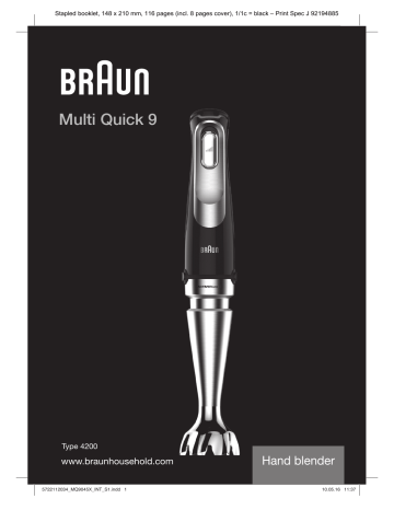 Braun 4200-MQ9047X Manuel utilisateur | Fixfr